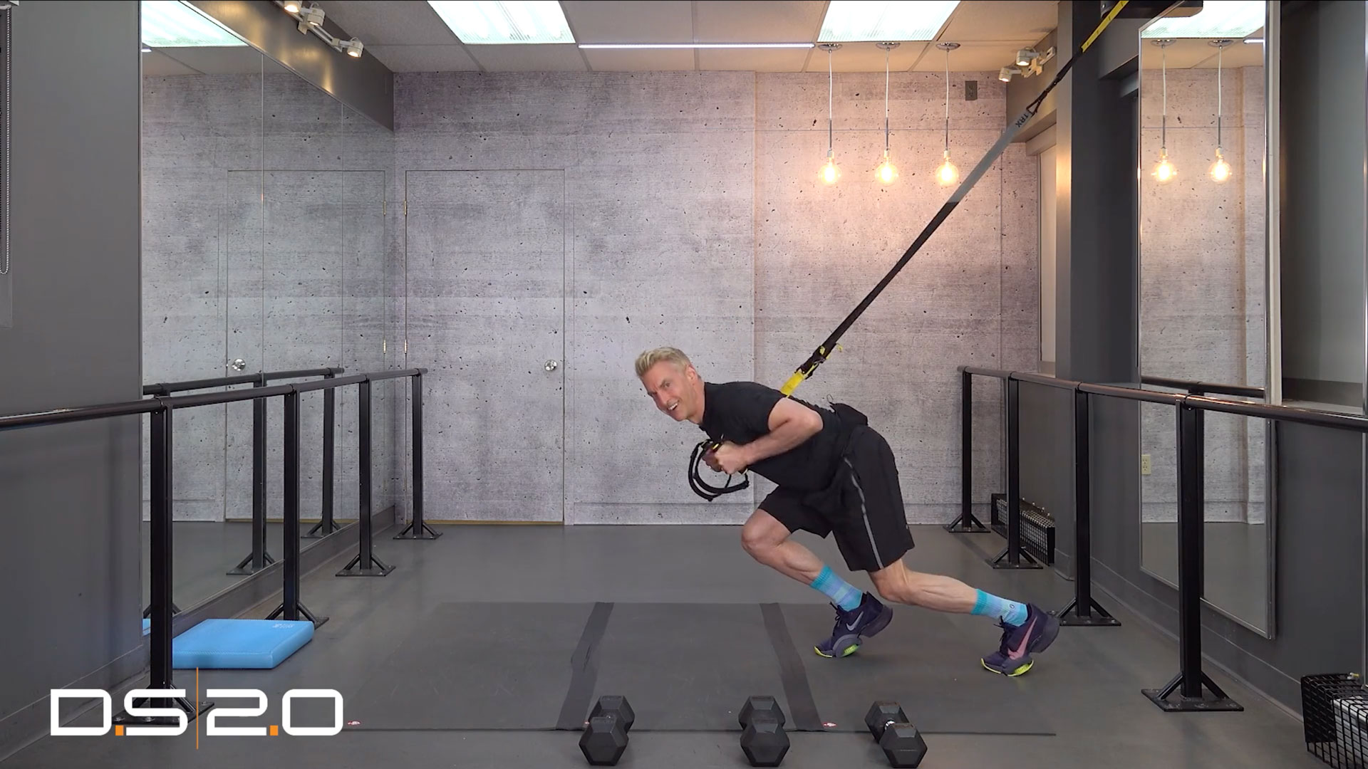 50 min Strength: Lower Body #39 with TRX Suspension Trainer and ...